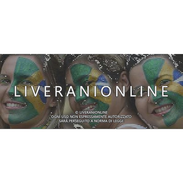 BELO HORIZONTE 08-07-2014 CAMPIONATO DEL MONDO SEMIFINALE BRASILE GERMANIA NELLA FOTO TIFOSI FOTO MASSIMILIANO VITEZ-AG ALDO LIVERANI SAS