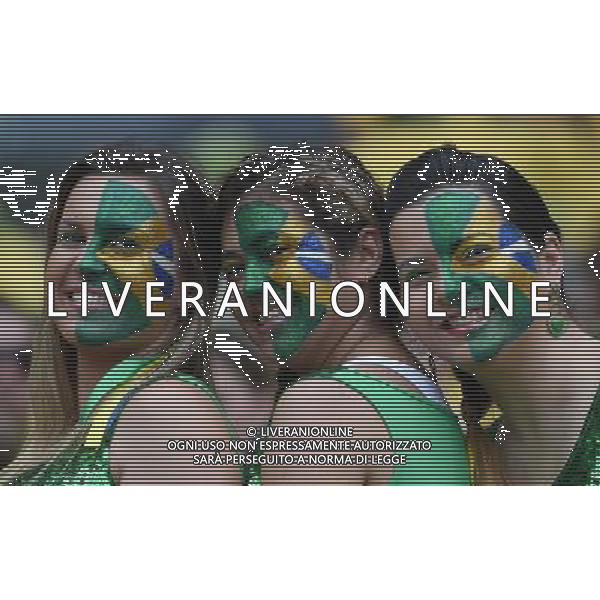 BELO HORIZONTE 08-07-2014 CAMPIONATO DEL MONDO SEMIFINALE BRASILE GERMANIA NELLA FOTO TIFOSI FOTO MASSIMILIANO VITEZ-AG ALDO LIVERANI SAS