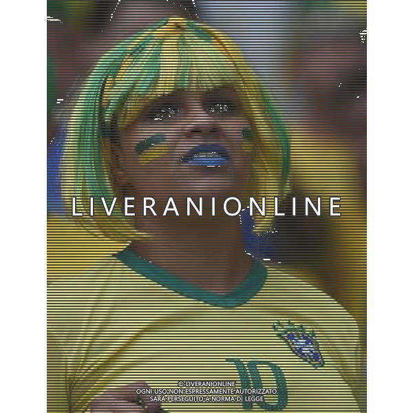 BELO HORIZONTE 08-07-2014 CAMPIONATO DEL MONDO SEMIFINALE BRASILE GERMANIA NELLA FOTO TIFOSI FOTO MASSIMILIANO VITEZ-AG ALDO LIVERANI SAS