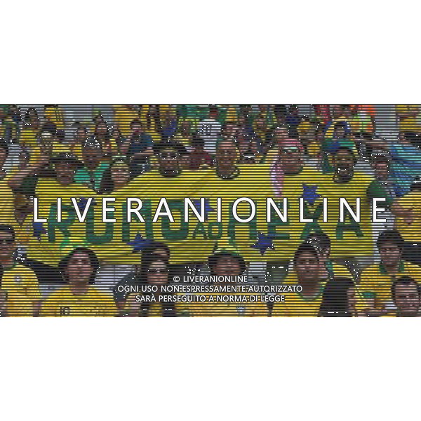 BELO HORIZONTE 08-07-2014 CAMPIONATO DEL MONDO SEMIFINALE BRASILE GERMANIA NELLA FOTO TIFOSI FOTO MASSIMILIANO VITEZ-AG ALDO LIVERANI SAS
