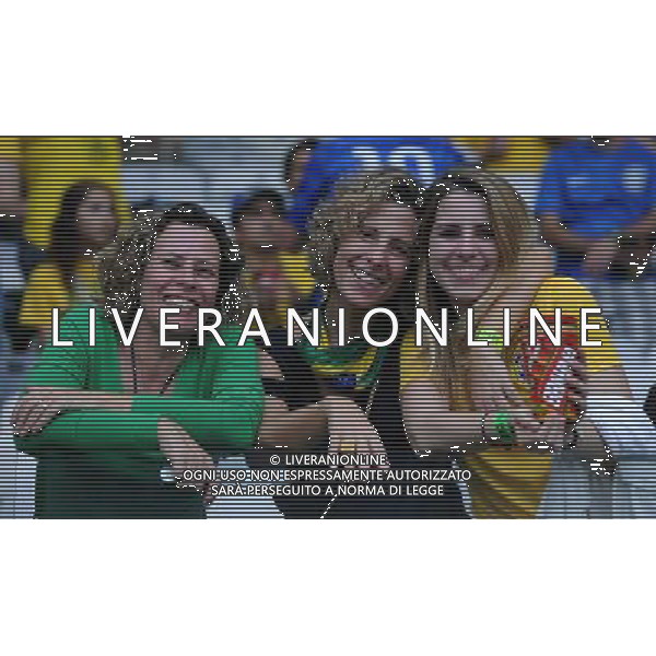 BELO HORIZONTE 08-07-2014 CAMPIONATO DEL MONDO SEMIFINALE BRASILE GERMANIA NELLA FOTO TIFOSI FOTO MASSIMILIANO VITEZ-AG ALDO LIVERANI SAS