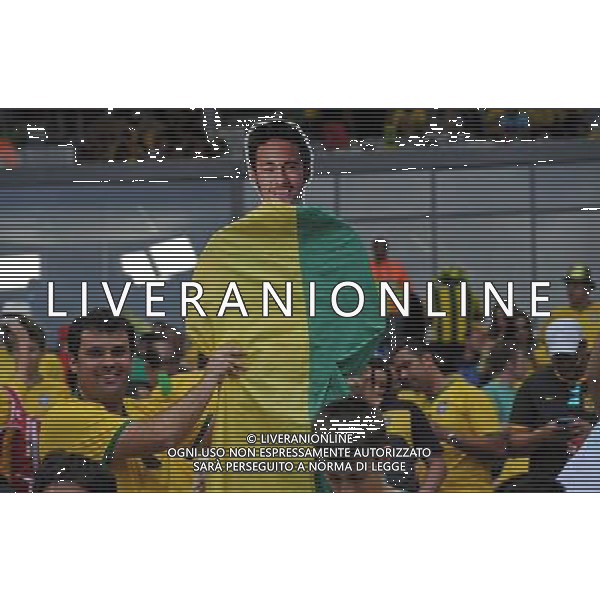 BELO HORIZONTE 08-07-2014 CAMPIONATO DEL MONDO SEMIFINALE BRASILE GERMANIA NELLA FOTO TIFOSI FOTO MASSIMILIANO VITEZ-AG ALDO LIVERANI SAS