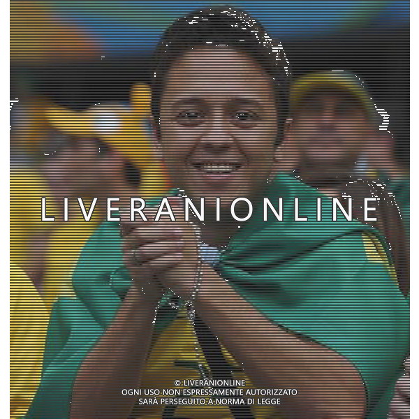 BELO HORIZONTE 08-07-2014 CAMPIONATO DEL MONDO SEMIFINALE BRASILE GERMANIA NELLA FOTO TIFOSI FOTO MASSIMILIANO VITEZ-AG ALDO LIVERANI SAS