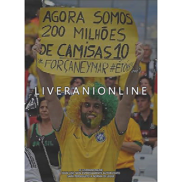 BELO HORIZONTE 08-07-2014 CAMPIONATO DEL MONDO SEMIFINALE BRASILE GERMANIA NELLA FOTO TIFOSI FOTO MASSIMILIANO VITEZ-AG ALDO LIVERANI SAS
