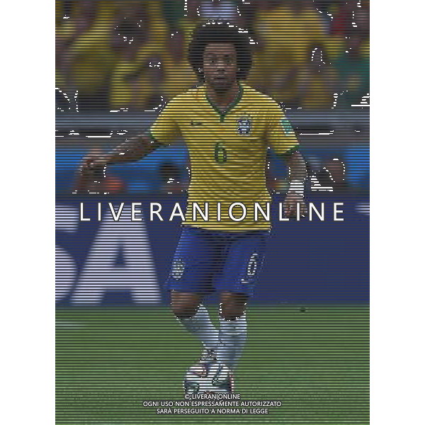 FIFA World Cup Brasile 2014 Semifinali Belo Horizonte - 08.07.2014 Brasile-Germania Nella Foto:marcelo /Ph.Vitez-Ag. Aldo Liverani