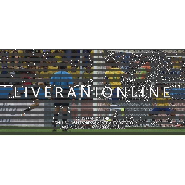 FIFA World Cup Brasile 2014 Semifinali Belo Horizonte - 08.07.2014 Brasile-Germania Nella Foto:muller gol /Ph.Vitez-Ag. Aldo Liverani