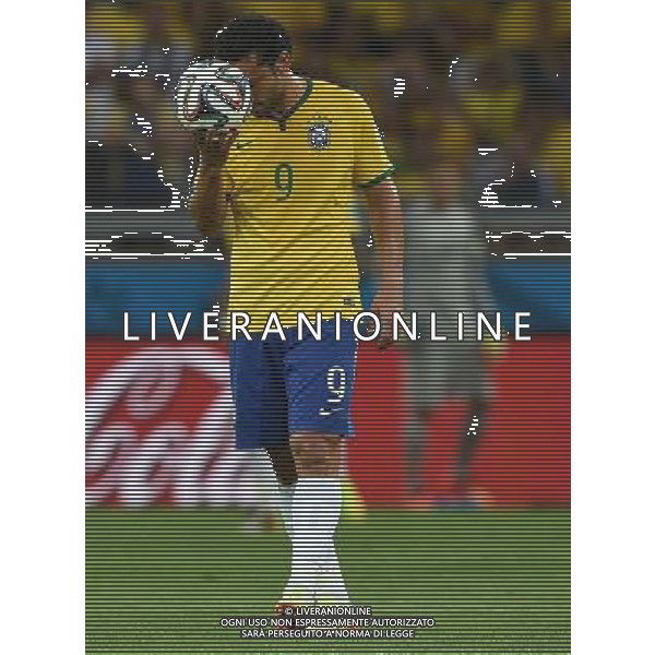 FIFA World Cup Brasile 2014 Semifinali Belo Horizonte - 08.07.2014 Brasile-Germania Nella Foto:delusione fred /Ph.Vitez-Ag. Aldo Liverani