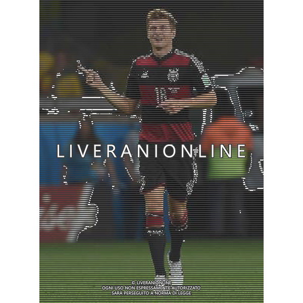 FIFA World Cup Brasile 2014 Semifinali Belo Horizonte - 08.07.2014 Brasile-Germania Nella Foto:kroos esulta /Ph.Vitez-Ag. Aldo Liverani