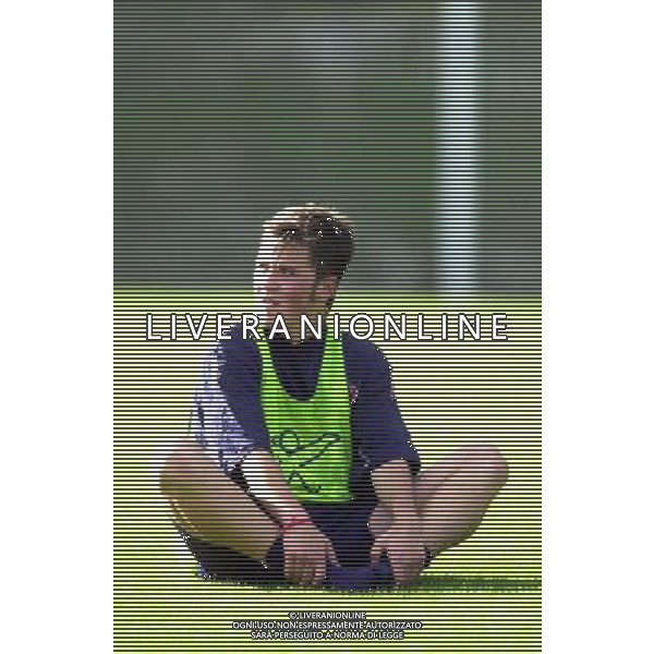 FOLGARIA 02/07/2003 PRIMO ALLENAMENTO IN RITIRO DEL PERUGIA CALCIO NELLA FOTO: GATTI FABIO* FOTO 1905/ROBERTO SETTONCE/ALDO LIVERANI