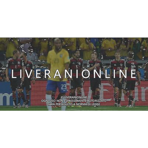 FIFA World Cup Brasile 2014 Semifinali Belo Horizonte - 08.07.2014 Brasile-Germania Nella Foto:kroos esulta secondo gol /Ph.Vitez-Ag. Aldo Liverani