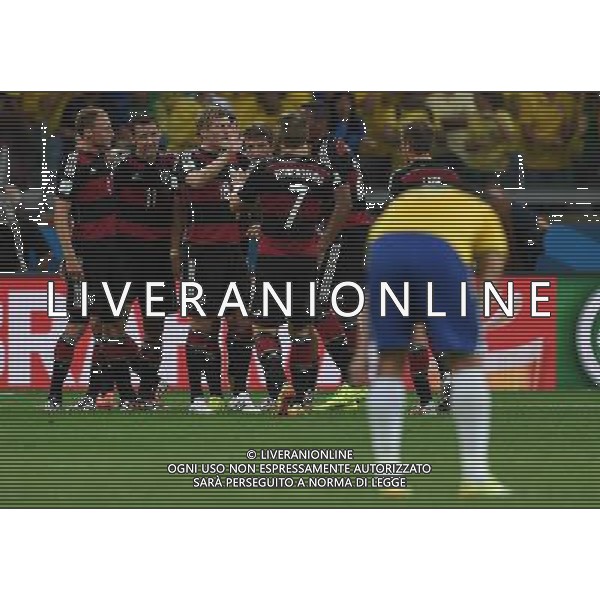 FIFA World Cup Brasile 2014 Semifinali Belo Horizonte - 08.07.2014 Brasile-Germania Nella Foto:khedira esulta /Ph.Vitez-Ag. Aldo Liverani