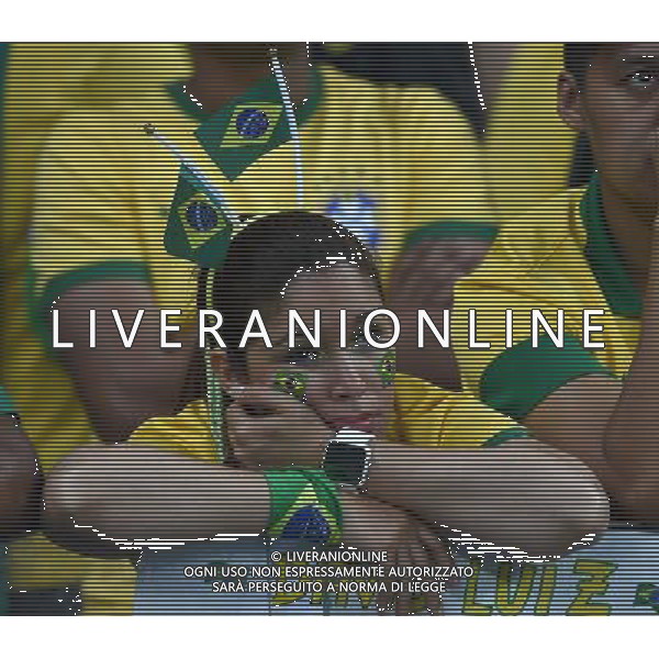 FIFA World Cup Brasile 2014 Semifinali Belo Horizonte - 08.07.2014 Brasile-Germania Nella Foto:delusione tifosi /Ph.Vitez-Ag. Aldo Liverani