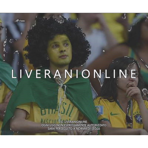 FIFA World Cup Brasile 2014 Semifinali Belo Horizonte - 08.07.2014 Brasile-Germania Nella Foto:delusione tifosi /Ph.Vitez-Ag. Aldo Liverani