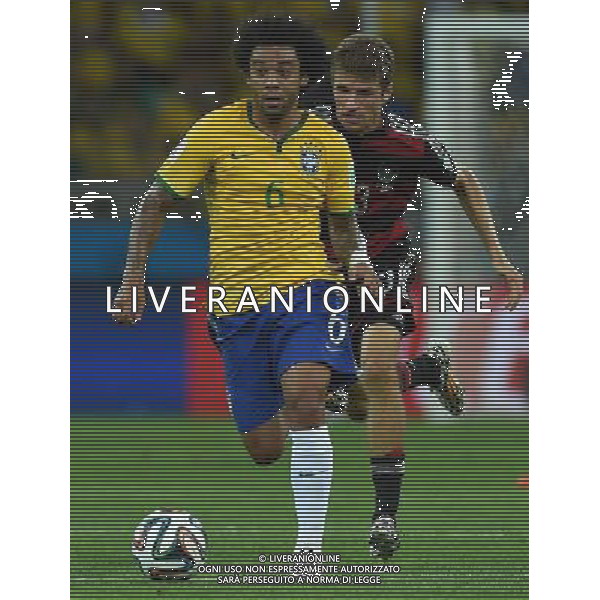 FIFA World Cup Brasile 2014 Semifinali Belo Horizonte - 08.07.2014 Brasile-Germania Nella Foto:marcelo muller /Ph.Vitez-Ag. Aldo Liverani