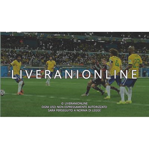 FIFA World Cup Brasile 2014 Semifinali Belo Horizonte - 08.07.2014 Brasile-Germania Nella Foto:schuerrle primo gol /Ph.Vitez-Ag. Aldo Liverani