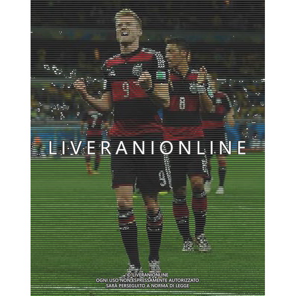 FIFA World Cup Brasile 2014 Semifinali Belo Horizonte - 08.07.2014 Brasile-Germania Nella Foto:schuerrle esulta primo gol /Ph.Vitez-Ag. Aldo Liverani
