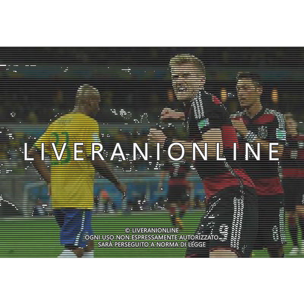 FIFA World Cup Brasile 2014 Semifinali Belo Horizonte - 08.07.2014 Brasile-Germania Nella Foto:schuerrle esulta primo gol /Ph.Vitez-Ag. Aldo Liverani