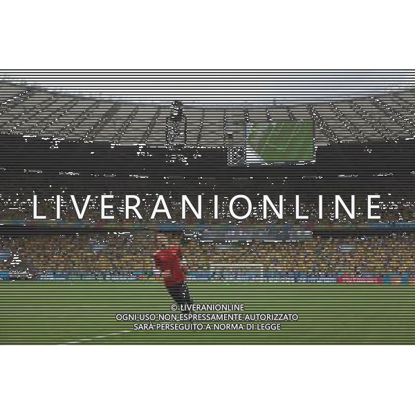 08.07.2014, Mineirao, Belo Horizonte, BRA, FIFA WM, Brasilien vs Deutschland, Halbfinale, im Bild Manuel Neuer // during Semi Final match between Brasil and Germany of the FIFA Worldcup Brazil 2014 at the Mineirao in Belo Horizonte, Brazil on 2014/07/08. EXPA Pictures © 2014, PhotoCredit: EXPA/ Eibner-Pressefoto/ Cezaro *****ATTENTION - OUT of GER***** AG ALDO LIVERANI SAS ONLY ITALY