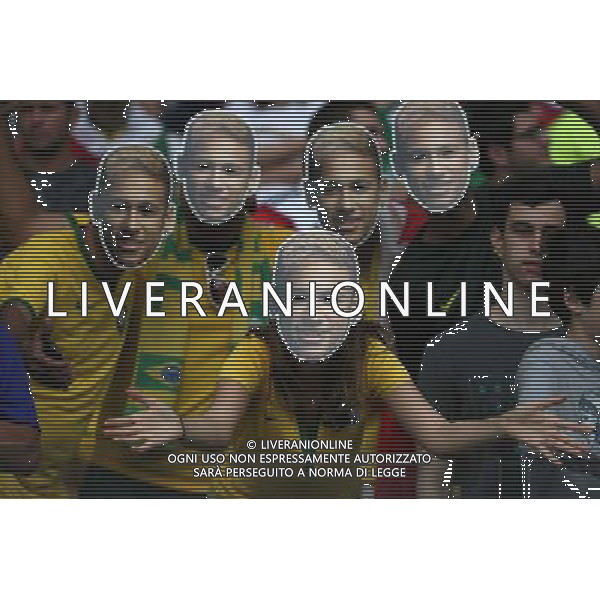 08.07.2014, Mineirao, Belo Horizonte, BRA, FIFA WM, Brasilien vs Deutschland, Halbfinale, im Bild Fans // during Semi Final match between Brasil and Germany of the FIFA Worldcup Brazil 2014 at the Mineirao in Belo Horizonte, Brazil on 2014/07/08. EXPA Pictures © 2014, PhotoCredit: EXPA/ Eibner-Pressefoto/ Cezaro *****ATTENTION - OUT of GER***** AG ALDO LIVERANI SAS ONLY ITALY