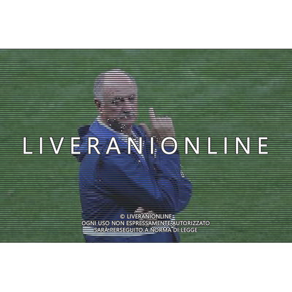 (140708) -- BELO HORIZONTE, July 8, 2014 () -- Brazil\'s coach Luiz Felipe Scolari looks on during a semifinal match between Brazil and Germany of 2014 FIFA World Cup at the Estadio Mineirao Stadium in Belo Horizonte, Brazil, on July 8, 2014.(/Li Ming)(rh) AG ALDO LIVERANI SAS ONLY ITALY