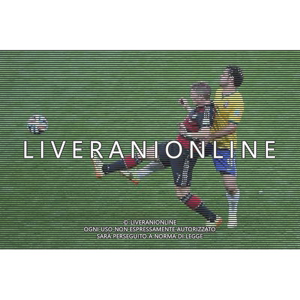 (140708) -- BELO HORIZONTE, July 8, 2014 () -- Brazil\'s Fred vies with Germany\'s Bastian Schweinsteiger during a semifinal match between Brazil and Germany of 2014 FIFA World Cup at the Estadio Mineirao Stadium in Belo Horizonte, Brazil, on July 8, 2014.(/Li Ming)(rh) AG ALDO LIVERANI SAS ONLY ITALY