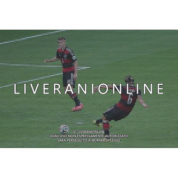 (140708) -- BELO HORIZONTE, July 8, 2014 () -- Germany\'s Sami Khedira (R) shoots a goal during a semifinal match between Brazil and Germany of 2014 FIFA World Cup at the Estadio Mineirao Stadium in Belo Horizonte, Brazil, on July 8, 2014.(/Li Ming)(rh) AG ALDO LIVERANI SAS ONLY ITALY