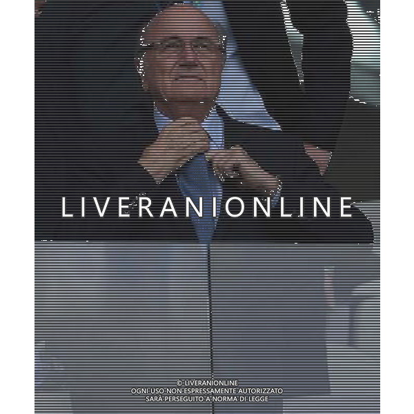 FIFA World Cup Brasile 2014 Semifinali Belo Horizonte - 08.07.2014 Brasile-Germania Nella Foto:Blatter Joseph /Ph.Vitez-Ag. Aldo Liverani