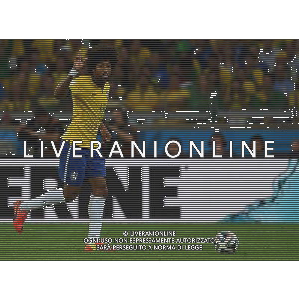 FIFA World Cup Brasile 2014 Semifinali Belo Horizonte - 08.07.2014 Brasile-Germania Nella Foto:Dante /Ph.Vitez-Ag. Aldo Liverani