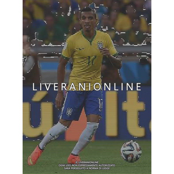 FIFA World Cup Brasile 2014 Semifinali Belo Horizonte - 08.07.2014 Brasile-Germania Nella Foto:Luiz Gustavo /Ph.Vitez-Ag. Aldo Liverani