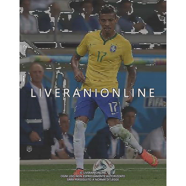 FIFA World Cup Brasile 2014 Semifinali Belo Horizonte - 08.07.2014 Brasile-Germania Nella Foto:Luiz Gustavo /Ph.Vitez-Ag. Aldo Liverani