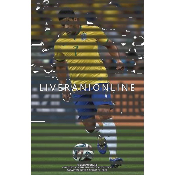 FIFA World Cup Brasile 2014 Semifinali Belo Horizonte - 08.07.2014 Brasile-Germania Nella Foto:Hulk /Ph.Vitez-Ag. Aldo Liverani