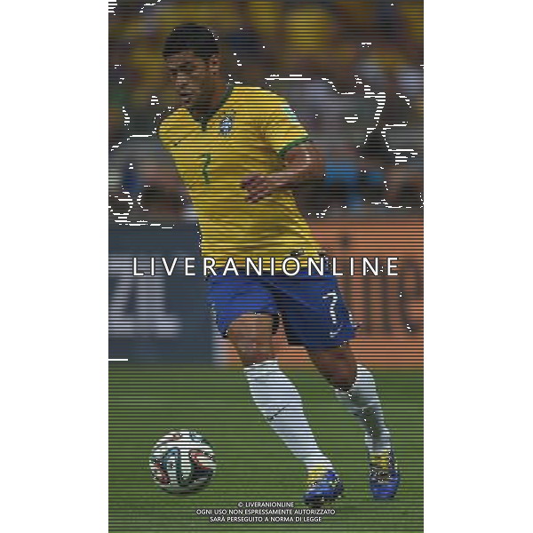 FIFA World Cup Brasile 2014 Semifinali Belo Horizonte - 08.07.2014 Brasile-Germania Nella Foto:Hulk /Ph.Vitez-Ag. Aldo Liverani