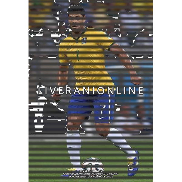 FIFA World Cup Brasile 2014 Semifinali Belo Horizonte - 08.07.2014 Brasile-Germania Nella Foto:Hulk /Ph.Vitez-Ag. Aldo Liverani