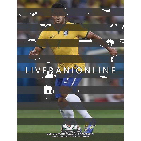 FIFA World Cup Brasile 2014 Semifinali Belo Horizonte - 08.07.2014 Brasile-Germania Nella Foto:Hulk /Ph.Vitez-Ag. Aldo Liverani