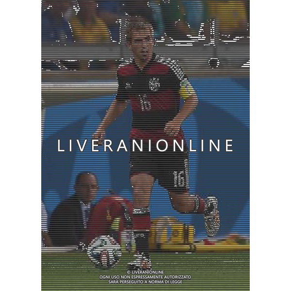 FIFA World Cup Brasile 2014 Semifinali Belo Horizonte - 08.07.2014 Brasile-Germania Nella Foto:Lahm Philipp /Ph.Vitez-Ag. Aldo Liverani