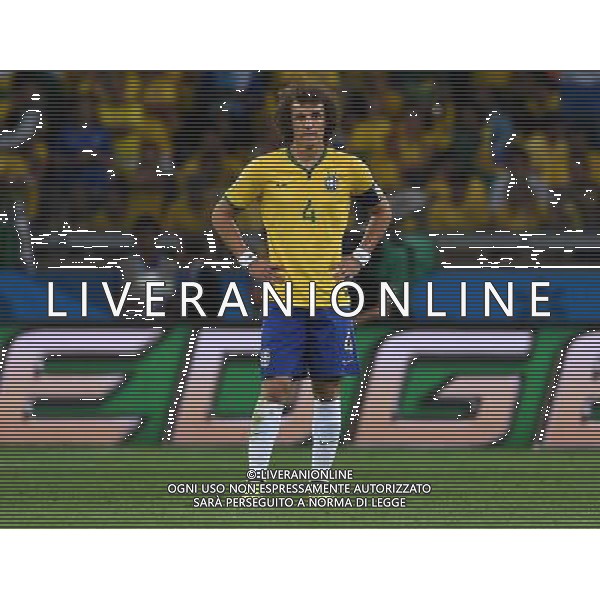 FIFA World Cup Brasile 2014 Semifinali Belo Horizonte - 08.07.2014 Brasile-Germania Nella Foto:David Luiz /Ph.Vitez-Ag. Aldo Liverani