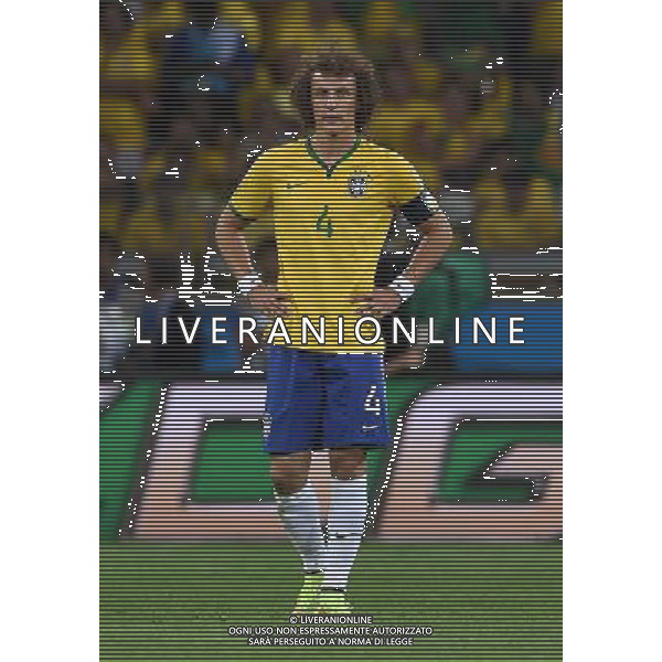 FIFA World Cup Brasile 2014 Semifinali Belo Horizonte - 08.07.2014 Brasile-Germania Nella Foto:David Luiz /Ph.Vitez-Ag. Aldo Liverani