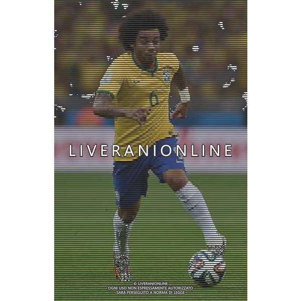 FIFA World Cup Brasile 2014 Semifinali Belo Horizonte - 08.07.2014 Brasile-Germania Nella Foto:Marcelo /Ph.Vitez-Ag. Aldo Liverani