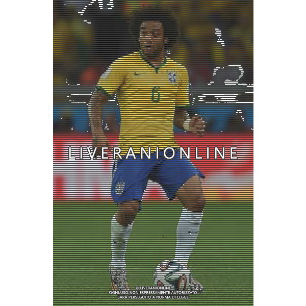 FIFA World Cup Brasile 2014 Semifinali Belo Horizonte - 08.07.2014 Brasile-Germania Nella Foto:Marcelo /Ph.Vitez-Ag. Aldo Liverani