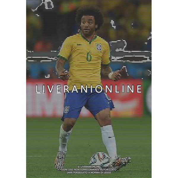 FIFA World Cup Brasile 2014 Semifinali Belo Horizonte - 08.07.2014 Brasile-Germania Nella Foto:Marcelo /Ph.Vitez-Ag. Aldo Liverani