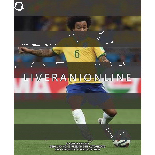 FIFA World Cup Brasile 2014 Semifinali Belo Horizonte - 08.07.2014 Brasile-Germania Nella Foto:Marcelo /Ph.Vitez-Ag. Aldo Liverani