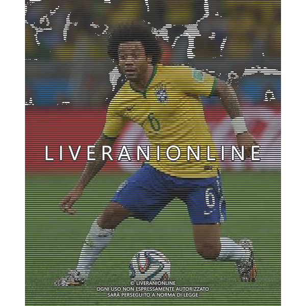 FIFA World Cup Brasile 2014 Semifinali Belo Horizonte - 08.07.2014 Brasile-Germania Nella Foto:Marcelo /Ph.Vitez-Ag. Aldo Liverani