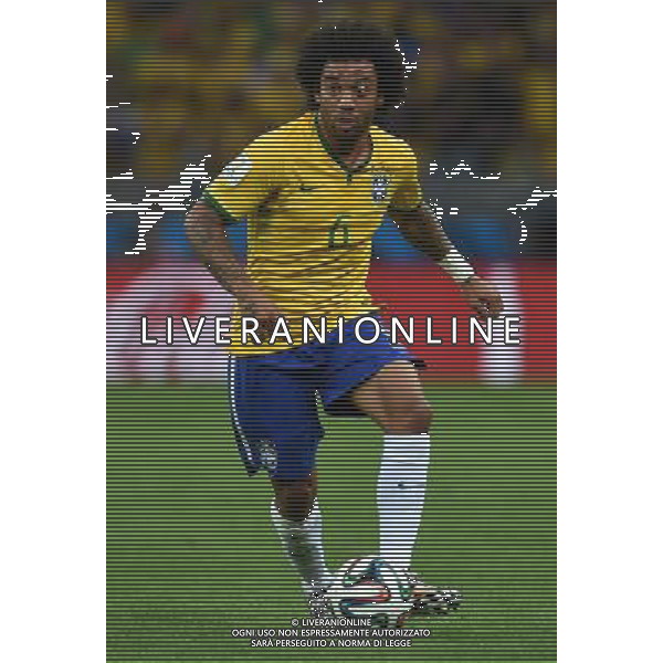 FIFA World Cup Brasile 2014 Semifinali Belo Horizonte - 08.07.2014 Brasile-Germania Nella Foto:Marcelo /Ph.Vitez-Ag. Aldo Liverani