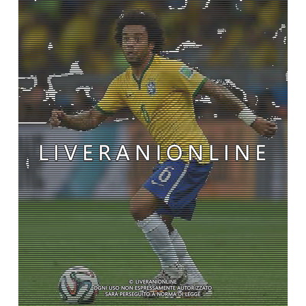 FIFA World Cup Brasile 2014 Semifinali Belo Horizonte - 08.07.2014 Brasile-Germania Nella Foto:Marcelo /Ph.Vitez-Ag. Aldo Liverani