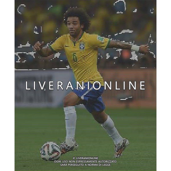 FIFA World Cup Brasile 2014 Semifinali Belo Horizonte - 08.07.2014 Brasile-Germania Nella Foto:Marcelo /Ph.Vitez-Ag. Aldo Liverani