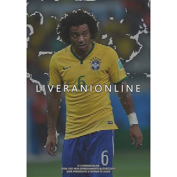 FIFA World Cup Brasile 2014 Semifinali Belo Horizonte - 08.07.2014 Brasile-Germania Nella Foto:Marcelo /Ph.Vitez-Ag. Aldo Liverani