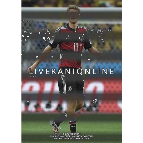 FIFA World Cup Brasile 2014 Semifinali Belo Horizonte - 08.07.2014 Brasile-Germania Nella Foto:Mueller Thomas /Ph.Vitez-Ag. Aldo Liverani