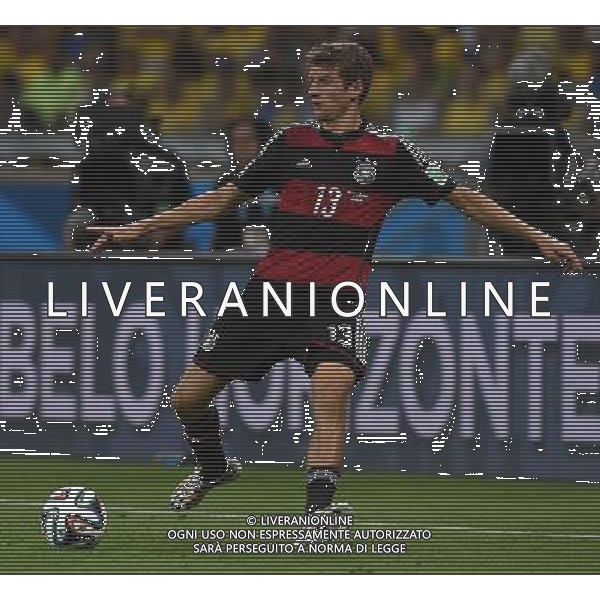 FIFA World Cup Brasile 2014 Semifinali Belo Horizonte - 08.07.2014 Brasile-Germania Nella Foto:Mueller Thomas /Ph.Vitez-Ag. Aldo Liverani