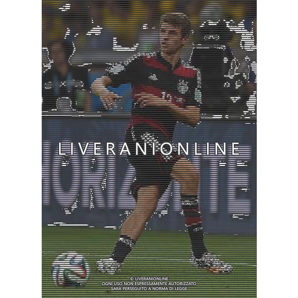 FIFA World Cup Brasile 2014 Semifinali Belo Horizonte - 08.07.2014 Brasile-Germania Nella Foto:Mueller Thomas /Ph.Vitez-Ag. Aldo Liverani