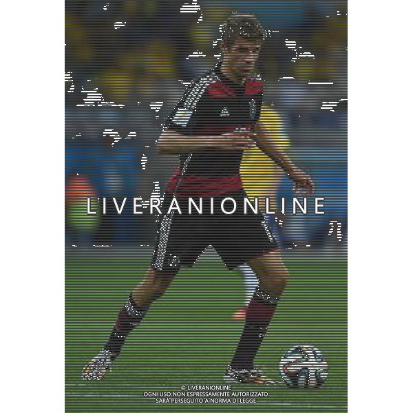 FIFA World Cup Brasile 2014 Semifinali Belo Horizonte - 08.07.2014 Brasile-Germania Nella Foto:Mueller Thomas /Ph.Vitez-Ag. Aldo Liverani